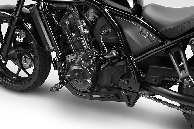 S-0930 CMX1100 DCT Rebel 2025 - Kit Riposizionamento Comandi Originali - Poggiapiedi Pedalini Pedane - Minuteria Inclusa - Accessori De Pretto Moto (DPM Race) - 100% Made in Italy