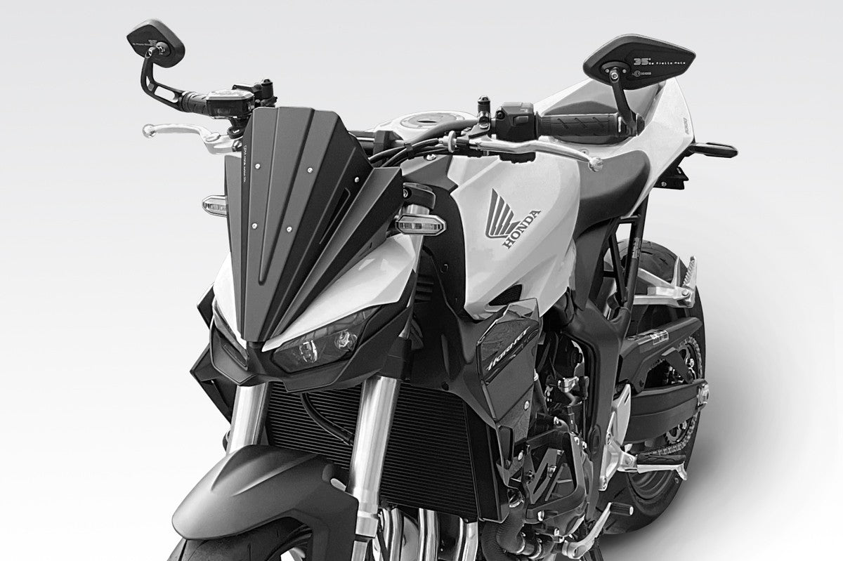 R-01017 Hornet 1000 2025 - Cupolino 'Warrior' - Parabrezza in Alluminio - Minuteria Inclusa - Facile Installazione - Accessori De Pretto Moto (DPM Race) - 100% Made in Italy