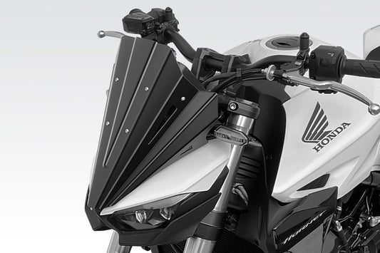 R-01017 Hornet 1000 2025 - Cupolino 'Warrior' - Parabrezza in Alluminio - Minuteria Inclusa - Facile Installazione - Accessori De Pretto Moto (DPM Race) - 100% Made in Italy