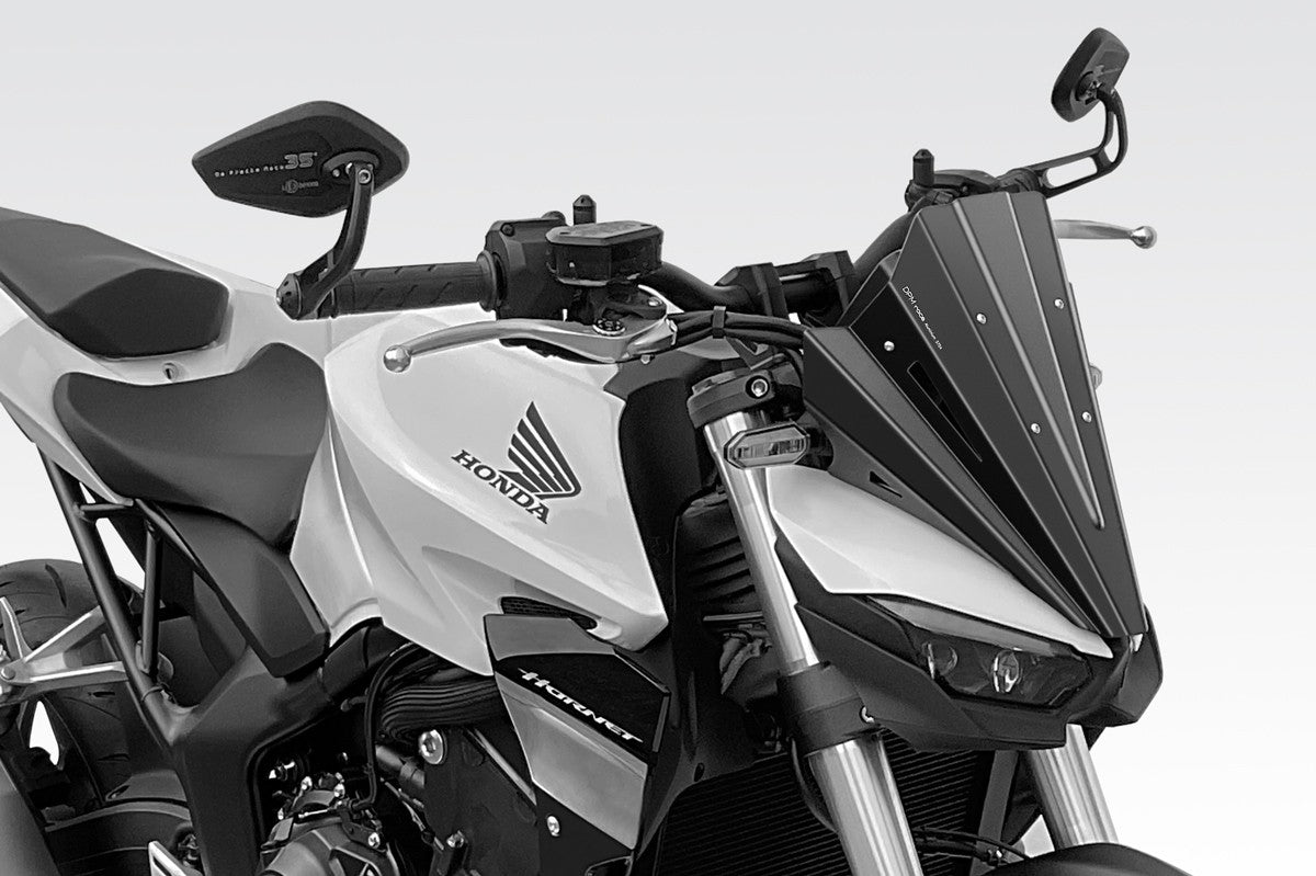 R-01017 Hornet 1000 2025 - Cupolino 'Warrior' - Parabrezza in Alluminio - Minuteria Inclusa - Facile Installazione - Accessori De Pretto Moto (DPM Race) - 100% Made in Italy