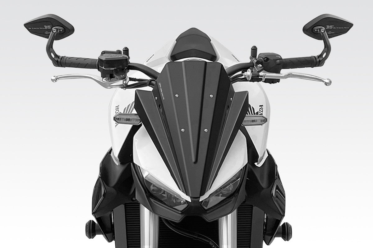 R-01017 Hornet 1000 2025 - Cupolino 'Warrior' - Parabrezza in Alluminio - Minuteria Inclusa - Facile Installazione - Accessori De Pretto Moto (DPM Race) - 100% Made in Italy