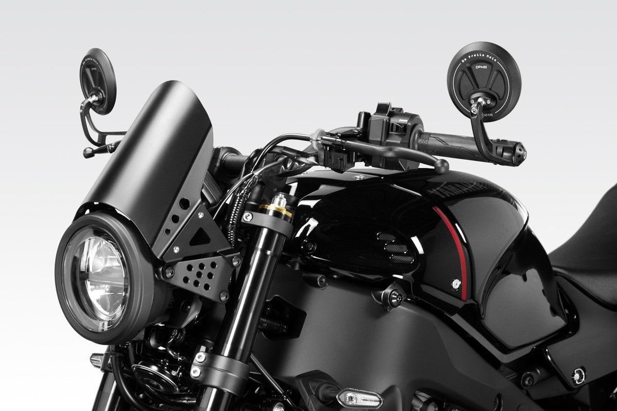 R-0759 XSR900 2022/24 - Cupolino - Parabrezza in Alluminio - Minuteria Inclusa - Facile Installazione - Accessori De Pretto Moto (DPM Race) - 100% Made in Italy