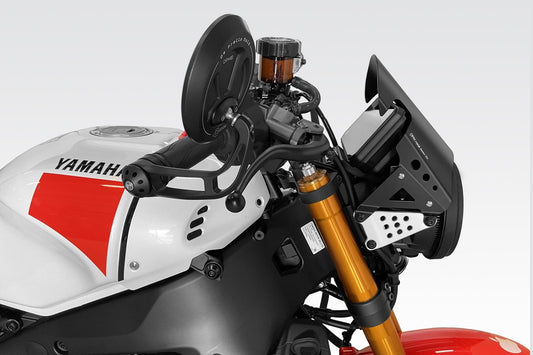 R-01052 XSR900 2025 - Cupolino - Parabrezza in Alluminio - Minuteria Inclusa - Facile Installazione - Accessori De Pretto Moto (DPM Race) - 100% Made in Italy