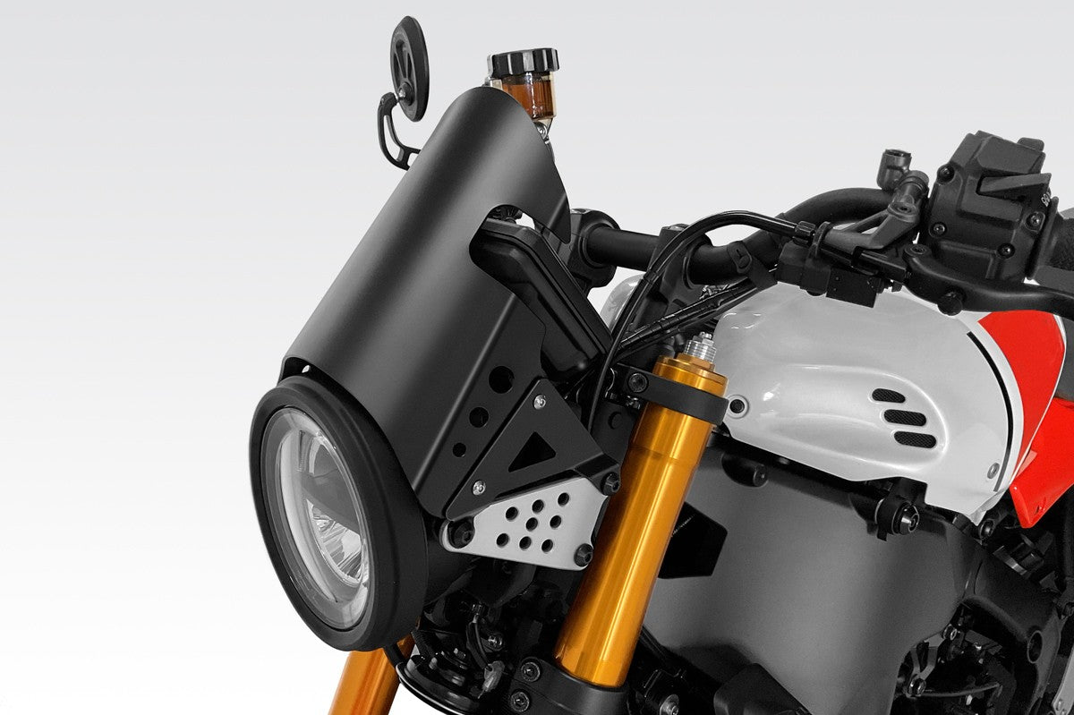 R-01052 XSR900 2025 - Cupolino - Parabrezza in Alluminio - Minuteria Inclusa - Facile Installazione - Accessori De Pretto Moto (DPM Race) - 100% Made in Italy