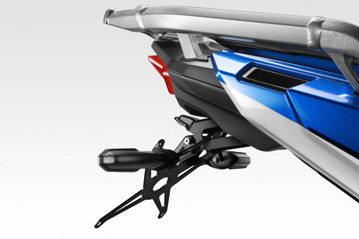 R-01013 CRF1100 Africa Twin Adventure Sport & Standard 2020/25 - Kit Targa Internazionale - Portatarga Regolabile - Minuteria Inclusa - Accessori De Pretto Moto (DPM Race) - 100% Made in Italy
