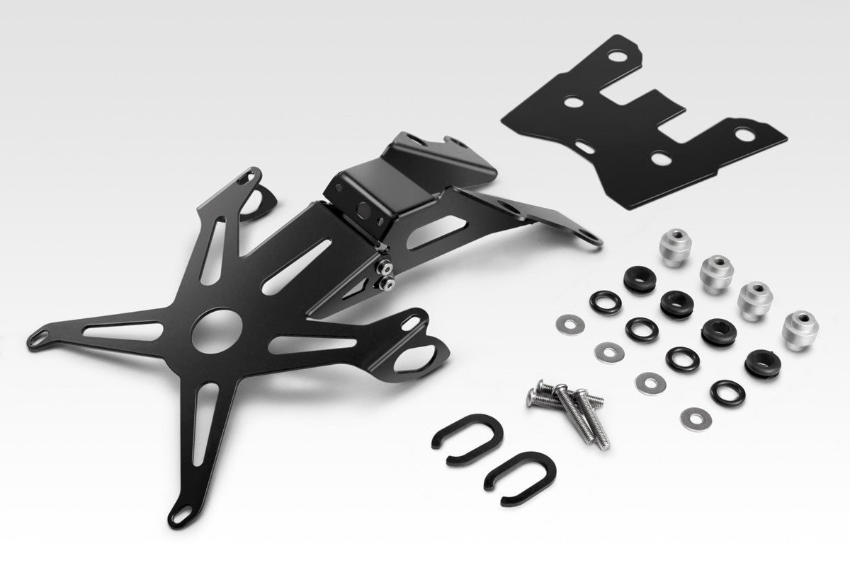 R-01013 CRF1100 Africa Twin Adventure Sport & Standard 2020/25 - Kit Targa Internazionale - Portatarga Regolabile - Minuteria Inclusa - Accessori De Pretto Moto (DPM Race) - 100% Made in Italy