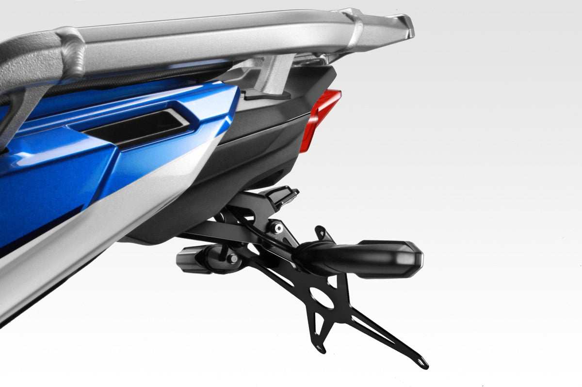 R-01013 CRF1100 Africa Twin Adventure Sport & Standard 2020/25 - Kit Targa Internazionale - Portatarga Regolabile - Minuteria Inclusa - Accessori De Pretto Moto (DPM Race) - 100% Made in Italy