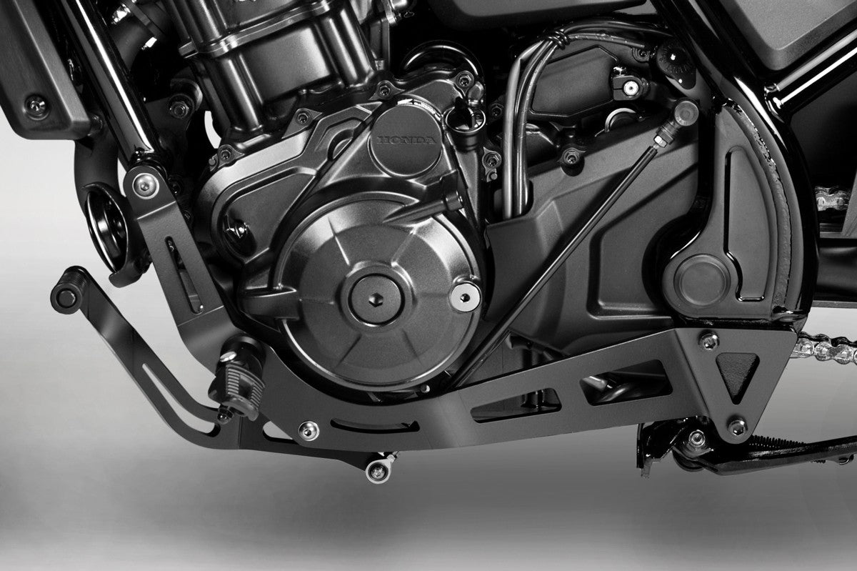 S-0940 CMX1100 Rebel 2025 Manual Transmission - Original Controls Relocation Kit - Pedal Footrests - Screws Included - De Pretto Moto Accessories (DPM Race) - 100% Made in Italy