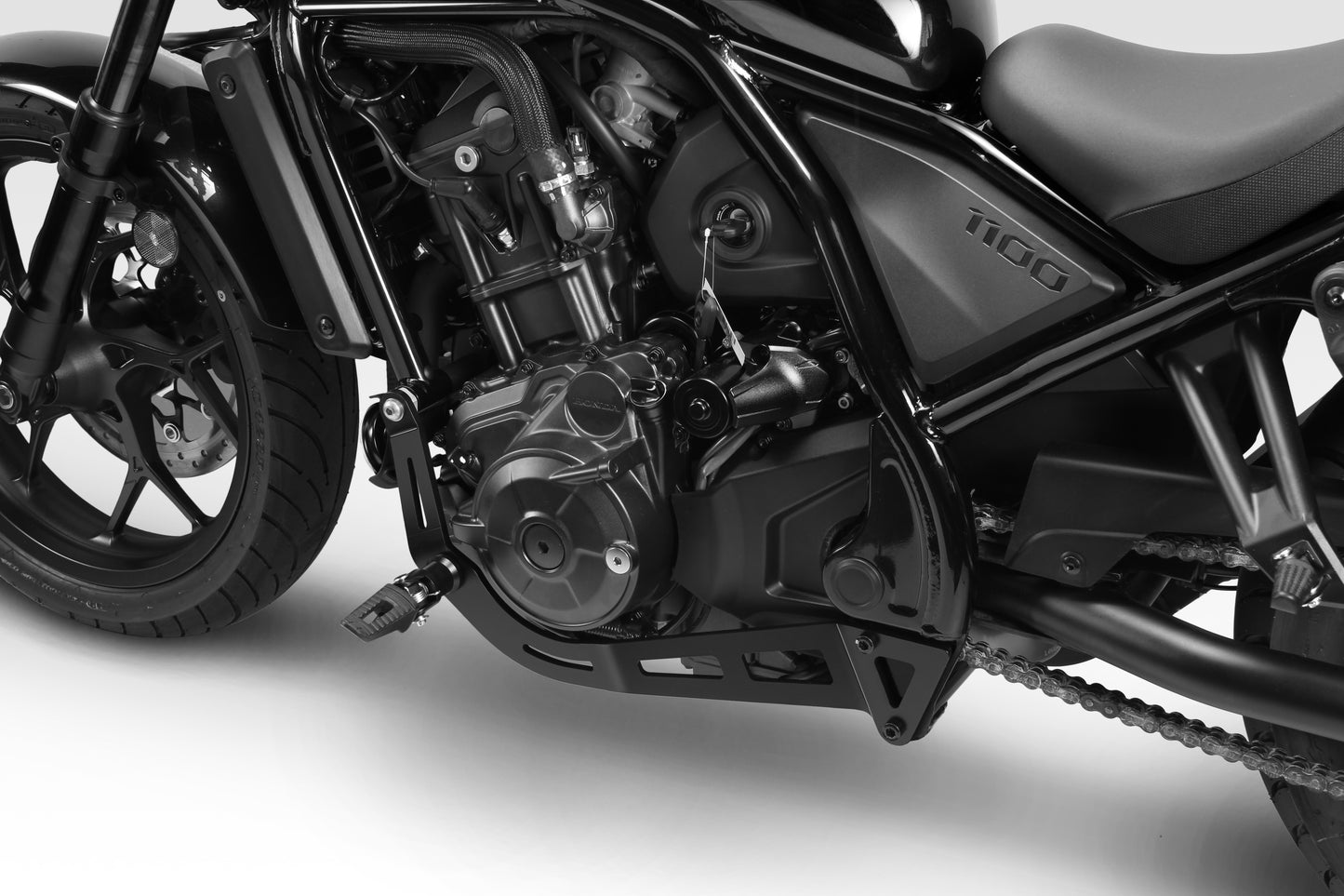 S-0832 CMX1100 DCT Rebel 2021/24 - Original Controls Repositioning Kit - Footrests and Footpegs - Hardware Fasteners Included - De Pretto Moto Accessories (DPM Race) - 100% Made in Italy