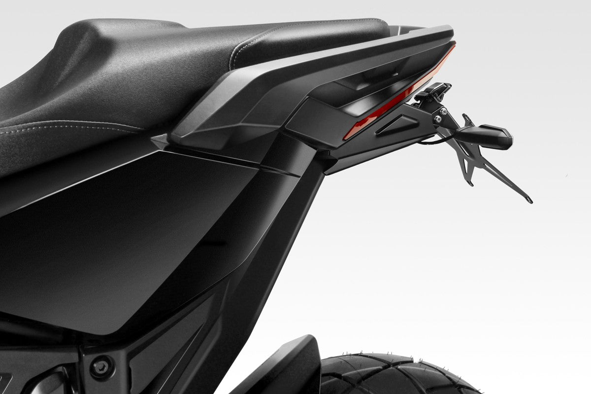 R-0956B XADV 2021/25 - Kit License Plate 'Challenge' - Adjustable Tilt License Plate Holder - Hardware Fasteners Included - De Pretto Moto Accessories (DPM Race) - 100% Made in Italy