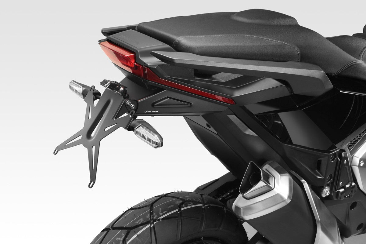 R-0956B XADV 2021/25 - Kit License Plate 'Challenge' - Adjustable Tilt License Plate Holder - Hardware Fasteners Included - De Pretto Moto Accessories (DPM Race) - 100% Made in Italy