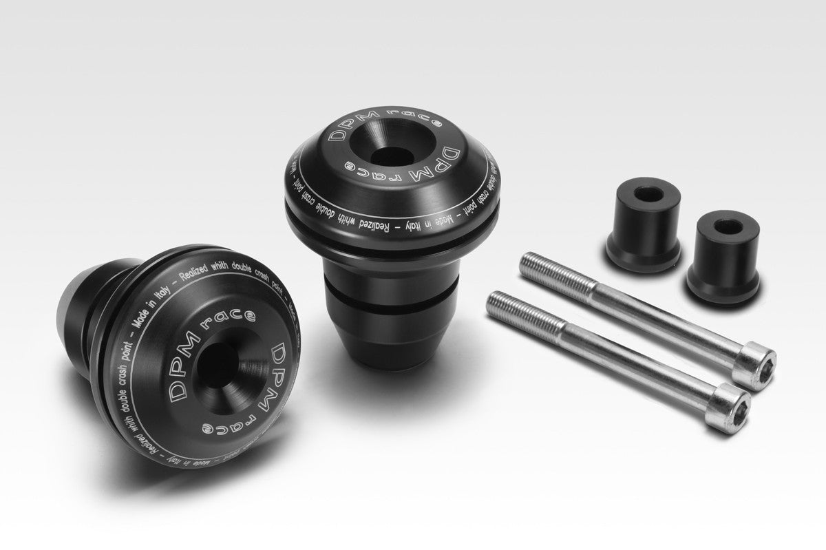 R-0821 CB650R 2019/23 - Kit Tamponi 'Warrior' - Protezione Paramotore Paratelaio Anticaduta in Alluminio - Minuteria Inclusa - Accessori De Pretto Moto (DPM Race) - 100% Made in Italy