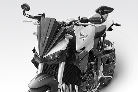 R-01017 Hornet 1000 2025 - Cupolino 'Warrior' - Parabrezza in Alluminio - Minuteria Inclusa - Facile Installazione - Accessori De Pretto Moto (DPM Race) - 100% Made in Italy