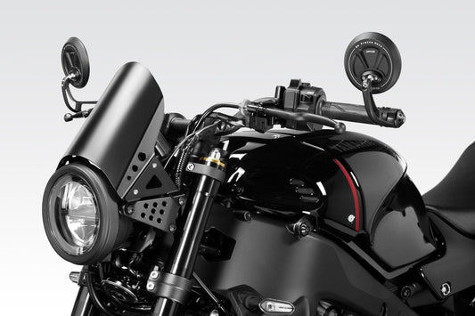 R-0759 XSR900 2022/24 - Cupolino - Parabrezza in Alluminio - Minuteria Inclusa - Facile Installazione - Accessori De Pretto Moto (DPM Race) - 100% Made in Italy